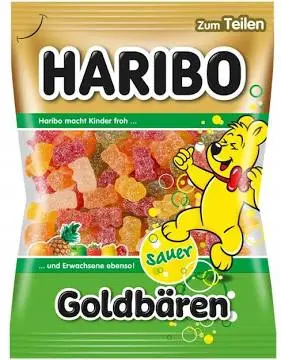 Haribo Goldbaren Sour (Savanyú Gumimaci)
