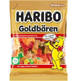 Haribo Goldbaren (Gumimaci)