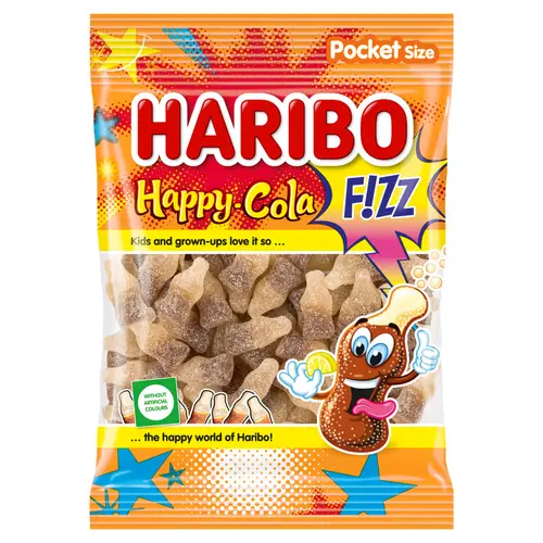 Haribo Happy - Cola Fizz (Savanyú Cola)