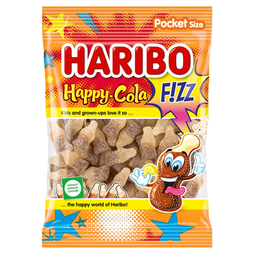 Haribo Happy - Cola Fizz (Savanyú Cola)