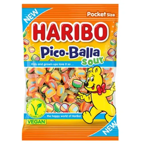 Haribo Pico - Balla Sour (Savanyú Focilabda)