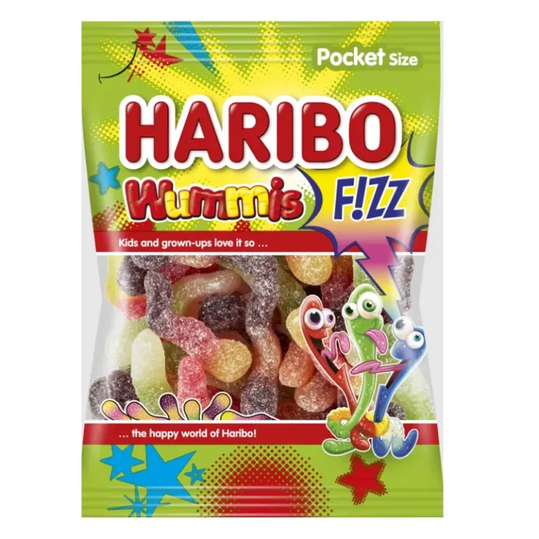 Haribo Wummis F!zz (Savanyú Hernyó)
